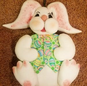 Plush Easter Bunny Door Decoration